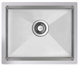 Ukinox Tenline TNL 500 Kitchen Sink, 500×440mm — Polished Stainless Steel - www.ultrabathroom.com