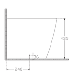Veora Vortex Rimless Back to Wall Combined Bidet Toilet - www.ultrabathroom.com
