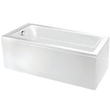 Square Single Ended Bath 1500 x 700mm
