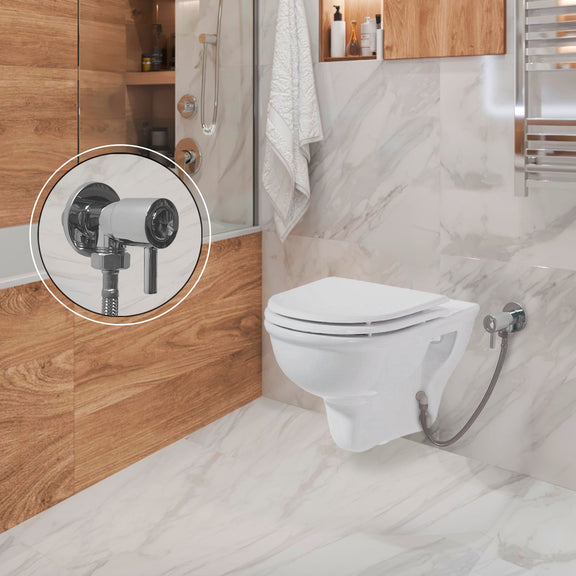 Celino Wall Hung Combined Bidet Toilet With Soft Close Seat