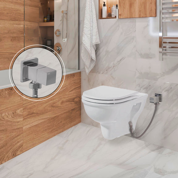 Celino Wall Hung Combined Bidet Toilet With Soft Close Seat