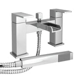 Montana Watefall Bath Shower Mixer Tap With Kit Including  Shower Hose and Handset