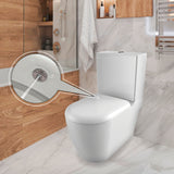 Stor XXL Closed Couple Combined Bidet Toilet With Soft Close Seat
