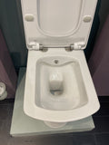 Rimova RIMLESS Closed Couple Combined Bidet Toilet With Soft Close Seat