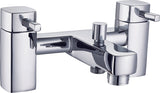 Breno Bath Shower Mixer Tap With Kit Including Shower Hose and Handset - www.ultrabathroom.com