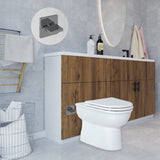 Celino Back To Wall Combined Bidet Toilet With Soft Close Seat - www.ultrabathroom.com
