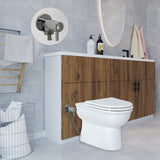 Celino Back To Wall Combined Bidet Toilet With Soft Close Seat - www.ultrabathroom.com