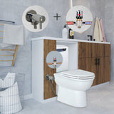 Celino Back To Wall Combined Bidet Toilet With Soft Close Seat - www.ultrabathroom.com
