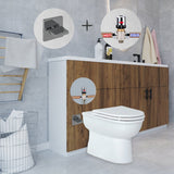 Celino Back To Wall Combined Bidet Toilet With Soft Close Seat - www.ultrabathroom.com