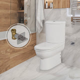 Celino Closed Couple Bidet Toilet With Soft Close Seat - www.ultrabathroom.com