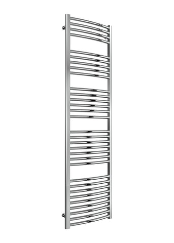 Reina Diva Flat Chrome Finish Heated Towel Rail