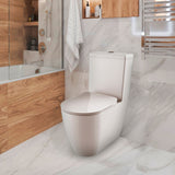 Franco Closed Couple Combined Bidet Toilet With Soft Close Seat - www.ultrabathroom.com