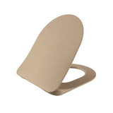 Franco Rimless Cappuccino Wall Hung Combined Bidet Toilet With Soft Close Seat - www.ultrabathroom.com