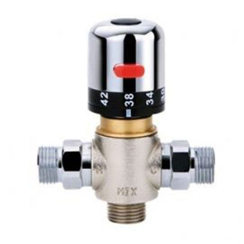 GROHIT Thermostatic Mixing Valve, Concealed Blending Valve, 15mm - www.ultrabathroom.com