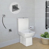 Laura Closed Couple Combined Bidet Toilet With Soft Close Seat - www.ultrabathroom.com