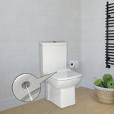 Laura Closed Couple Combined Bidet Toilet With Soft Close Seat - www.ultrabathroom.com