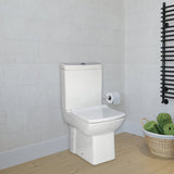Laura Closed Couple Combined Bidet Toilet With Soft Close Seat - www.ultrabathroom.com