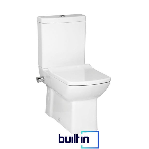 Laura Integrated Closed Couple Bidet Toilet With Soft Close Seat - www.ultrabathroom.com