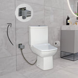 Laura Open Back Combined Bidet Toilet With Soft Close Seat - www.ultrabathroom.com