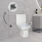 Laura Open Back Combined Bidet Toilet With Soft Close Seat - www.ultrabathroom.com