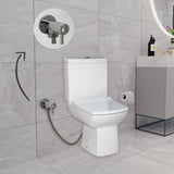 Laura Open Back Combined Bidet Toilet With Soft Close Seat - www.ultrabathroom.com