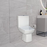 Laura Open Back Combined Bidet Toilet With Soft Close Seat - www.ultrabathroom.com