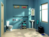 Mini Corner Combined Bidet Toilet With Soft Close Seat - www.ultrabathroom.com