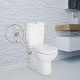 Mini Integrated Short Projection Combined Bidet Toilet With Soft Close Seat - www.ultrabathroom.com