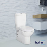 Mini Integrated Short Projection Combined Bidet Toilet With Soft Close Seat - www.ultrabathroom.com