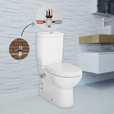 Mini Integrated Short Projection Combined Bidet Toilet With Soft Close Seat - www.ultrabathroom.com