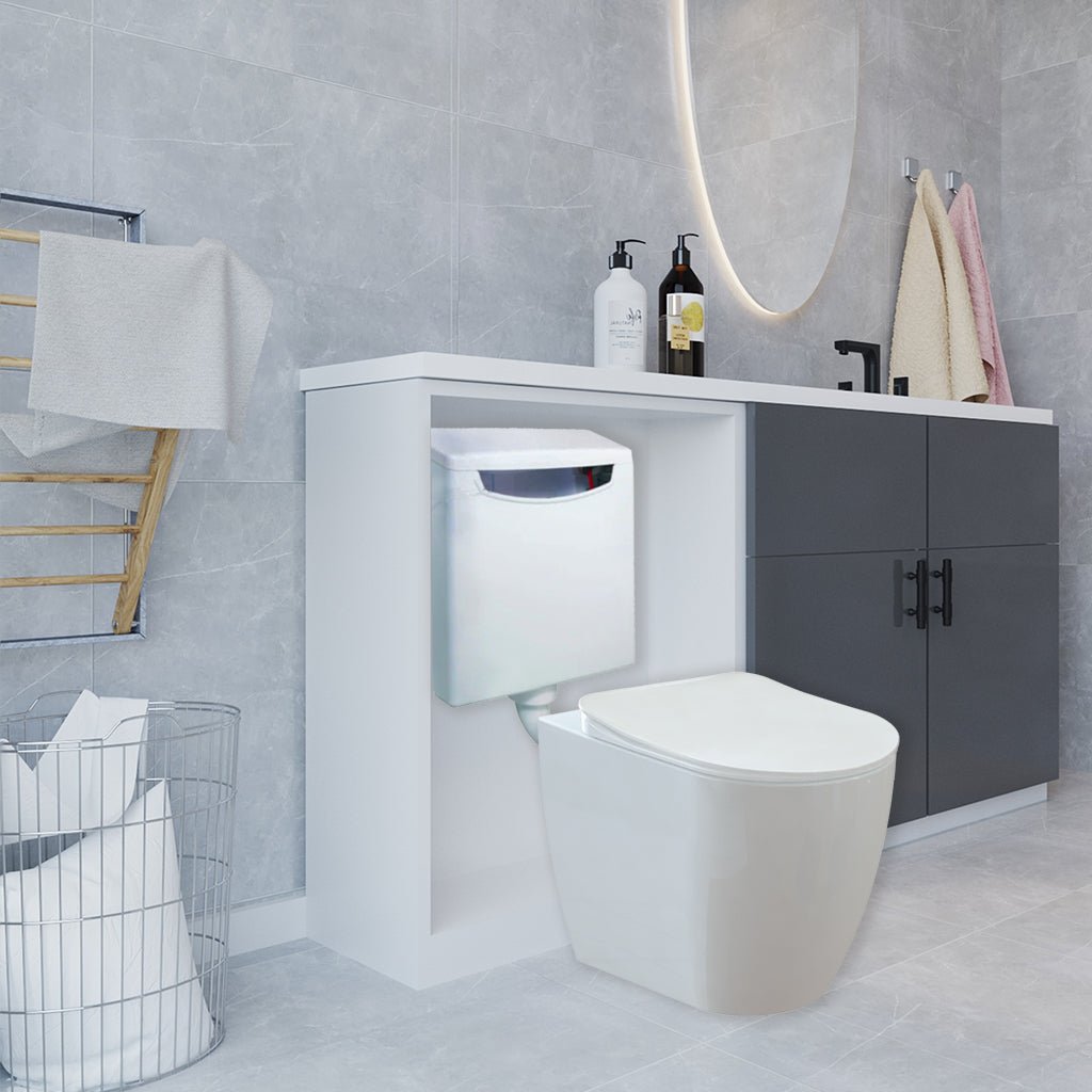 Modern Comfort Height Back to Wall Combined Bidet Toilet with Soft Close Lid - www.ultrabathroom.com