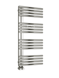 Reina Adora Vertical Polished Finish Stainless Steel Designer Towel Rail - www.ultrabathroom.com