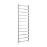 Reina Fano Vertical Aluminium Designer Towel Rails in White Finish - www.ultrabathroom.com