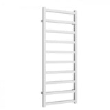 Reina Fano Vertical Aluminium Designer Towel Rails in White Finish - www.ultrabathroom.com