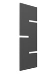 Reina Fiore Vertical Panel Designer Radiator in Anthracite Finish - www.ultrabathroom.com