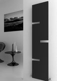 Reina Fiore Vertical Panel Designer Radiator in Anthracite Finish - www.ultrabathroom.com