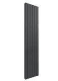 Reina Flat Vertical Double Panel Anthracite Finish Designer Radiator - www.ultrabathroom.com