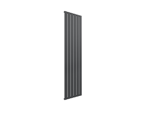 Reina Flat Vertical Single Panel Anthracite Finish Designer Radiator - www.ultrabathroom.com