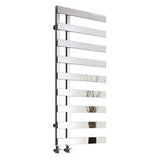 Reina Florina Chrome / Anthracite Finish Designer Towel Rail - www.ultrabathroom.com