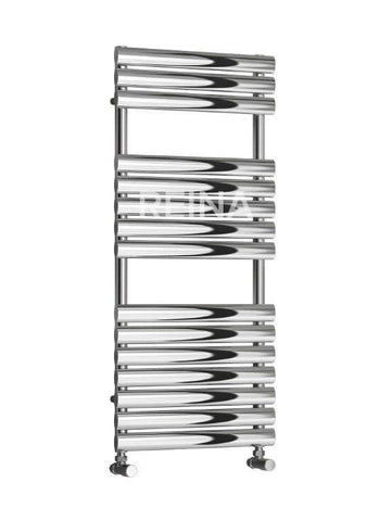 Reina Helin Polished Finish Stainless Steel Designer Towel Rail - www.ultrabathroom.com