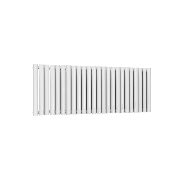 Reina Neva Horizontal Double Panel White Finish Designer Radiator – www ...