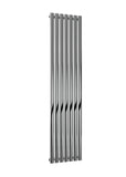 Reina Neva Vertical Single Panel Chrome Finish Designer Radiators - www.ultrabathroom.com