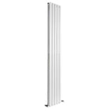 Reina Neva Vertical Single Panel White Finish Designer Radiator - www.ultrabathroom.com