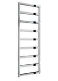 Reina Rezzo Vertical Designer Towel Rail in Chrome Finish - www.ultrabathroom.com