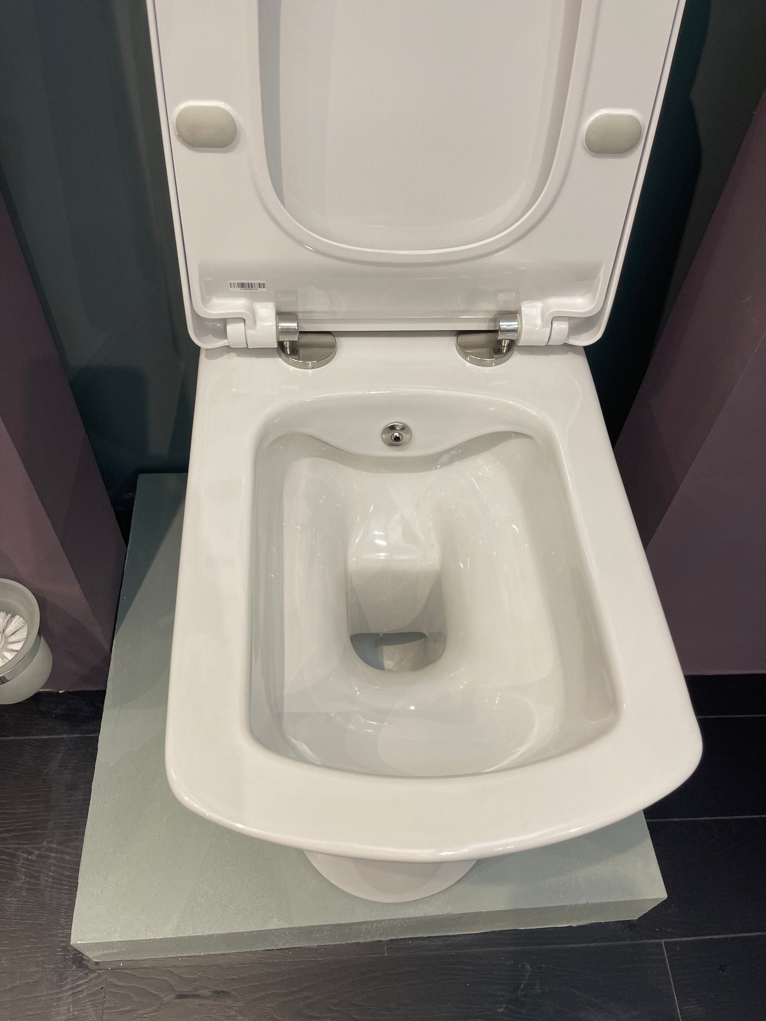 Rimova RIMLESS Closed Couple Combined Bidet Toilet With Soft Close Seat - www.ultrabathroom.com