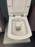Rimova RIMLESS Closed Couple Combined Bidet Toilet With Soft Close Seat - www.ultrabathroom.com