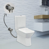 Rimova RIMLESS Closed Couple Combined Bidet Toilet With Soft Close Seat - www.ultrabathroom.com