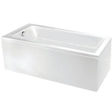 Square Single Ended Bath 1800 x 700mm - www.ultrabathroom.com