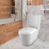 Stor XXL Closed Couple Combined Bidet Toilet With Soft Close Seat - www.ultrabathroom.com