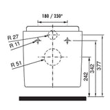 Taylor Wall Hung Combined Bidet Toilet With Soft Close Seat - www.ultrabathroom.com